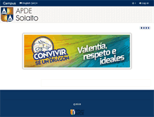 Tablet Screenshot of campus.solalto.edu.gt